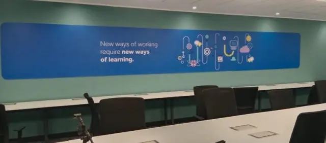 Sanabel indoor signage project 4